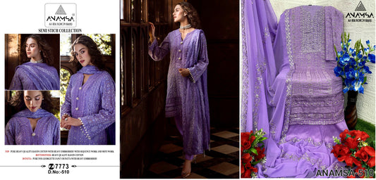 510 Anamsa Pakistani Salwar Suits