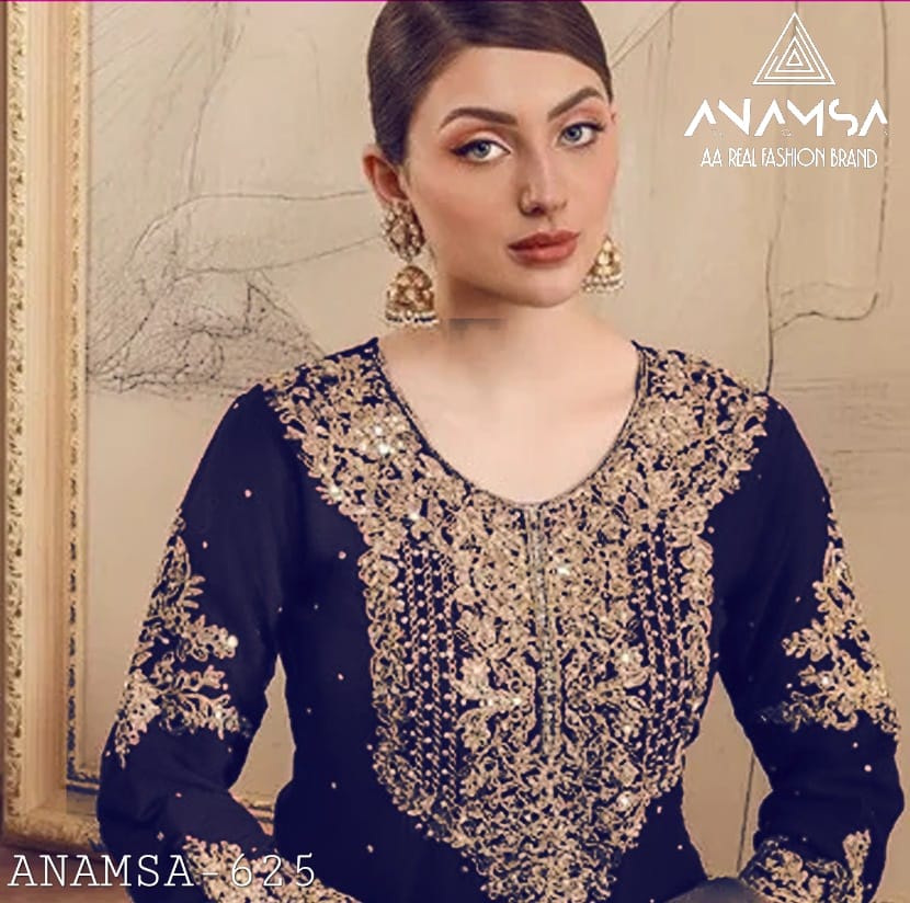 625 Anamsa Georgette Pakistani Salwar Suits