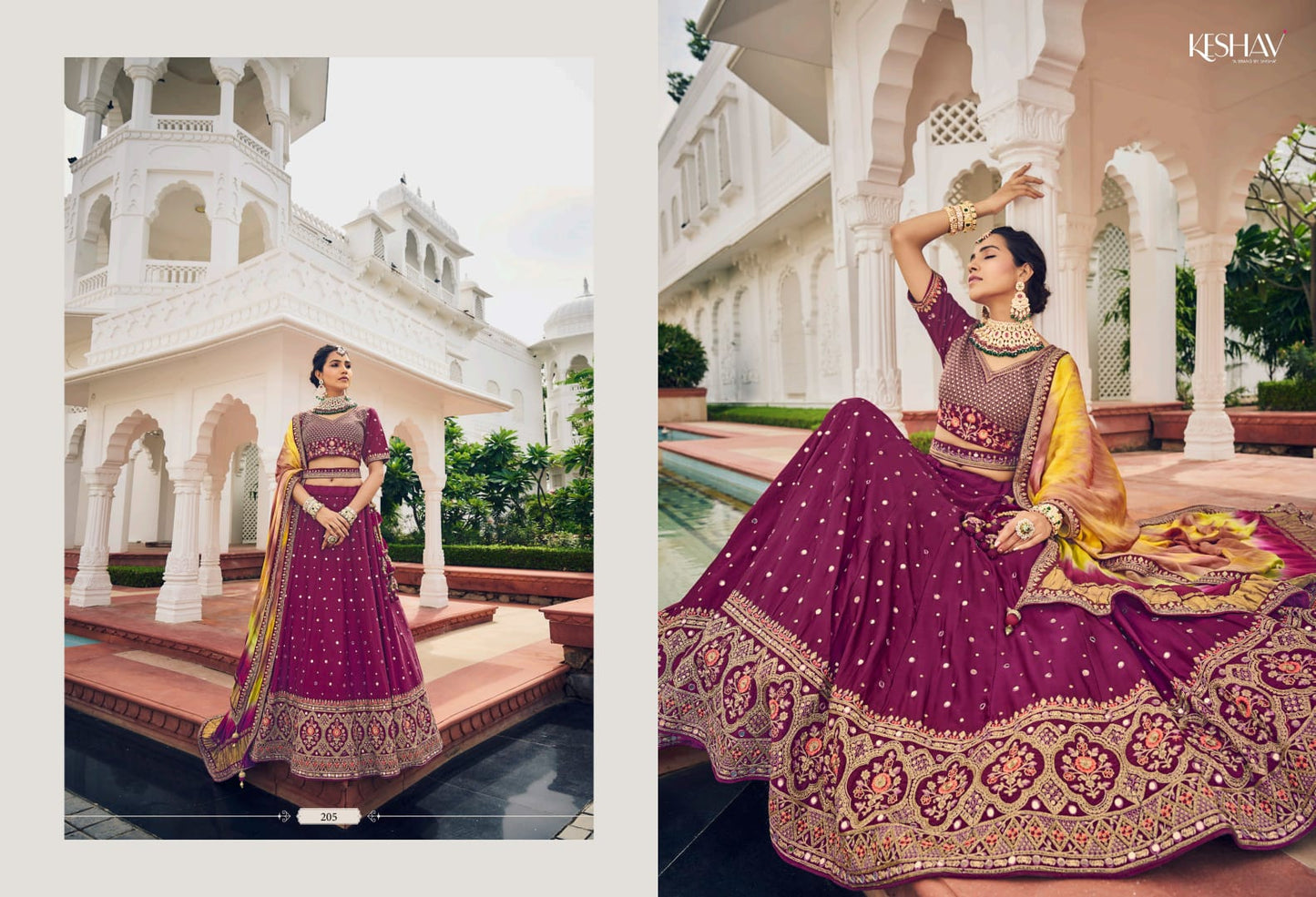 205 Vol 2 Keshav Lehenga Choli
