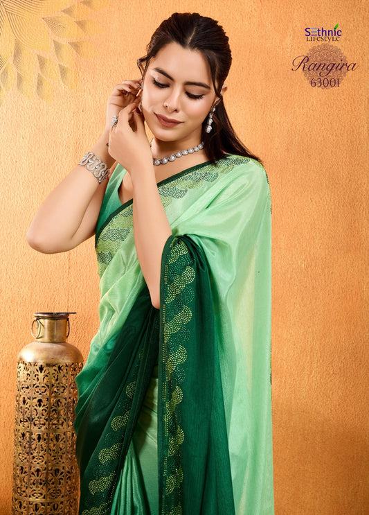 63001 Rangira Sethnic Chinon Sarees