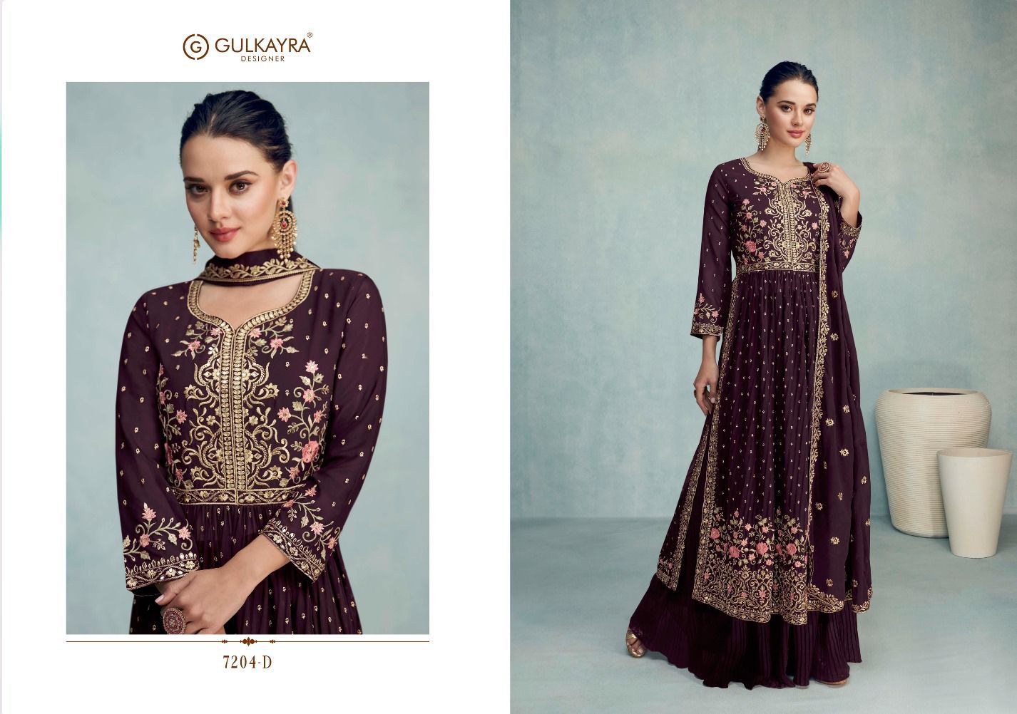 7204D Nayra Vol 4 Gulkayra Designer Readymade Suits