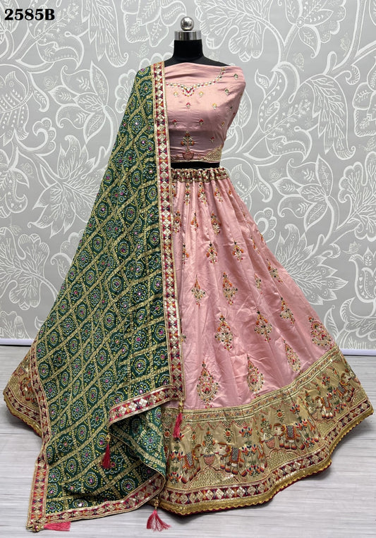 2585B Anjani Art Lehenga Choli