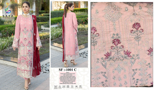 1001C Safa Creation Pakistani Salwar Suits