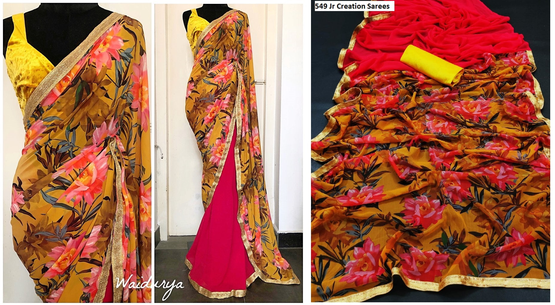 549 Jr Creation Sarees