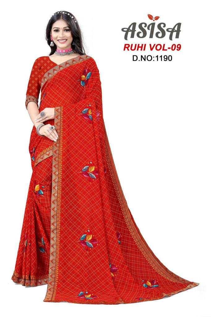 1190 Ruhi Vol 9 Asisa Sarees