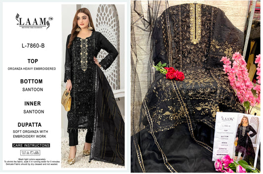 7860B Al Laam Pakistani Salwar Suits