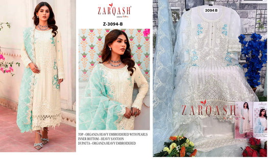 3094B Zarqash Pakistani Salwar Suits