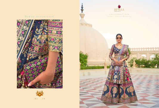 14 Hastkatha Rewaa Readymade Lehenga Choli
