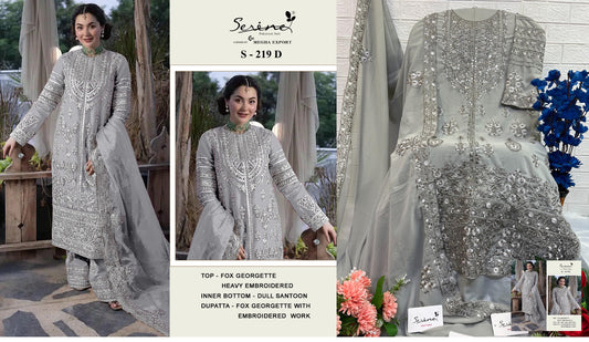 219D Serine Pakistani Salwar Suits