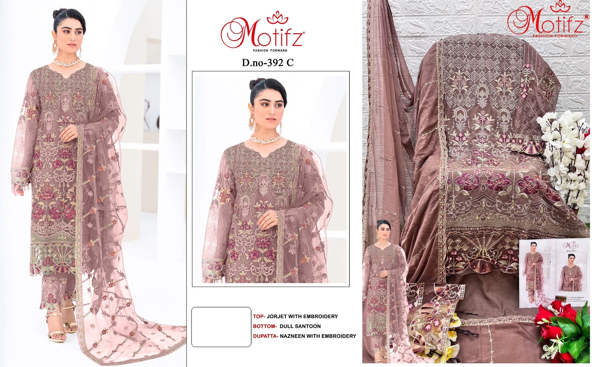 392C Motifz Pakistani Salwar Suits