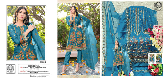 309C Mushq Pakistani Salwar Suits