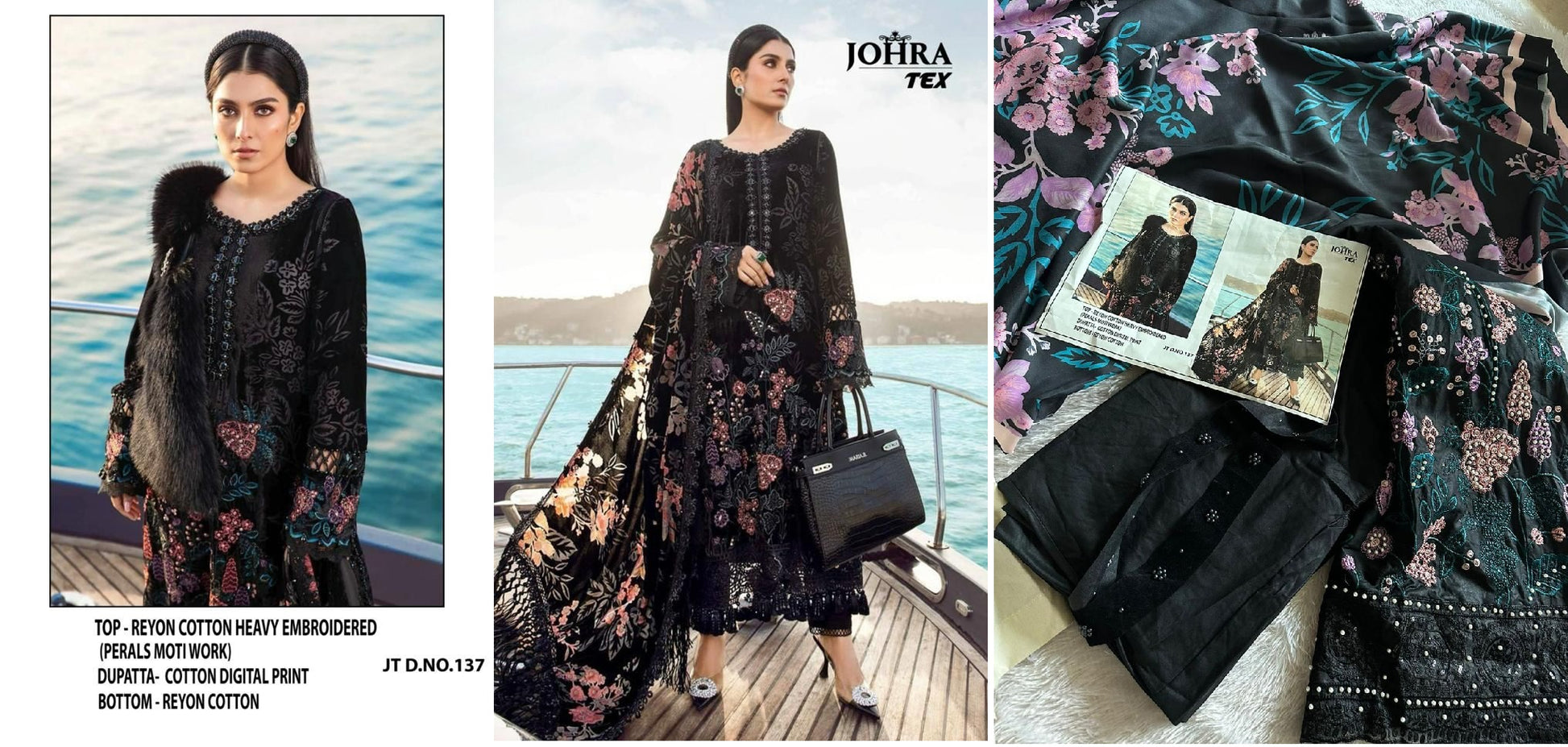 137 Johra Tex Pakistani Salwar Suits