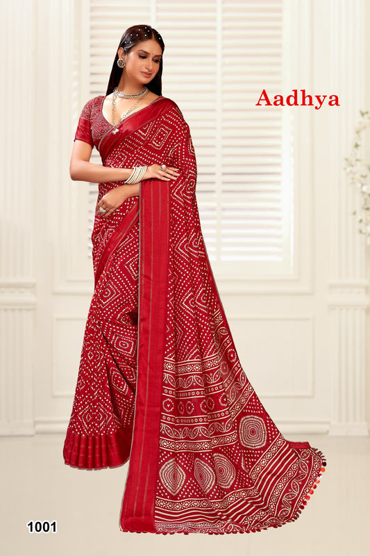1001 Aadhya Mahamani Creation Sarees