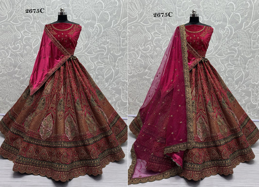 2675C Anjani Art Lehenga Choli