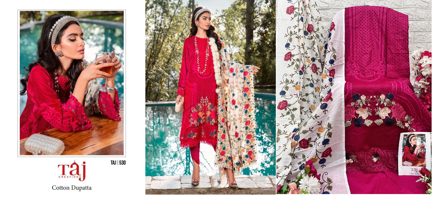 530 Taj Creations Pakistani Salwar Suits