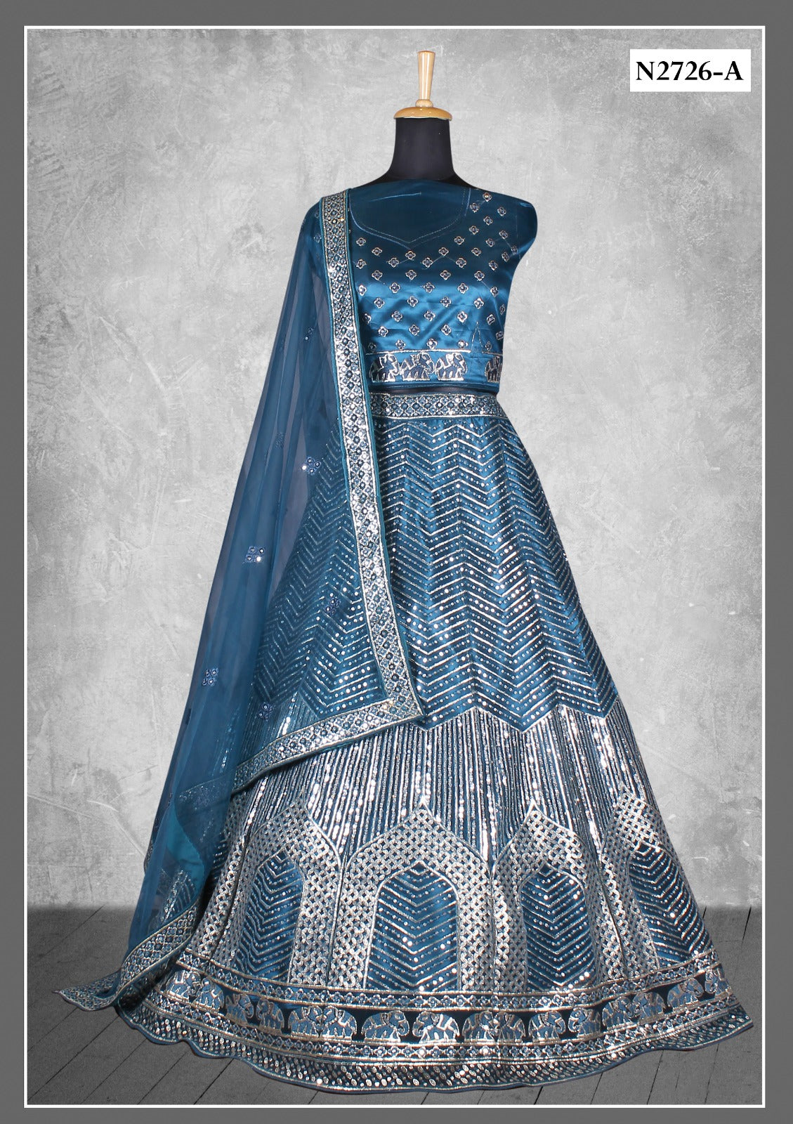 2726A Nimaya Shubharambh Vol 3 Mahotsav Lehenga Choli