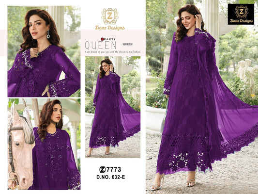 632E Ziaaz Designs Handwork Pakistani Salwar Suits