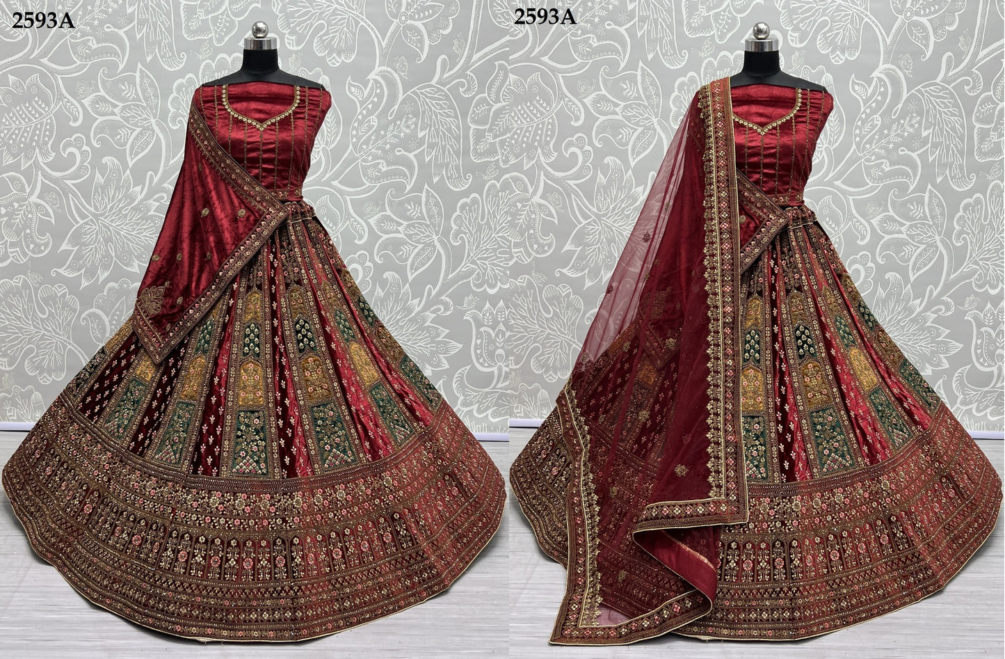 2593A Anjani Art Lehenga Choli