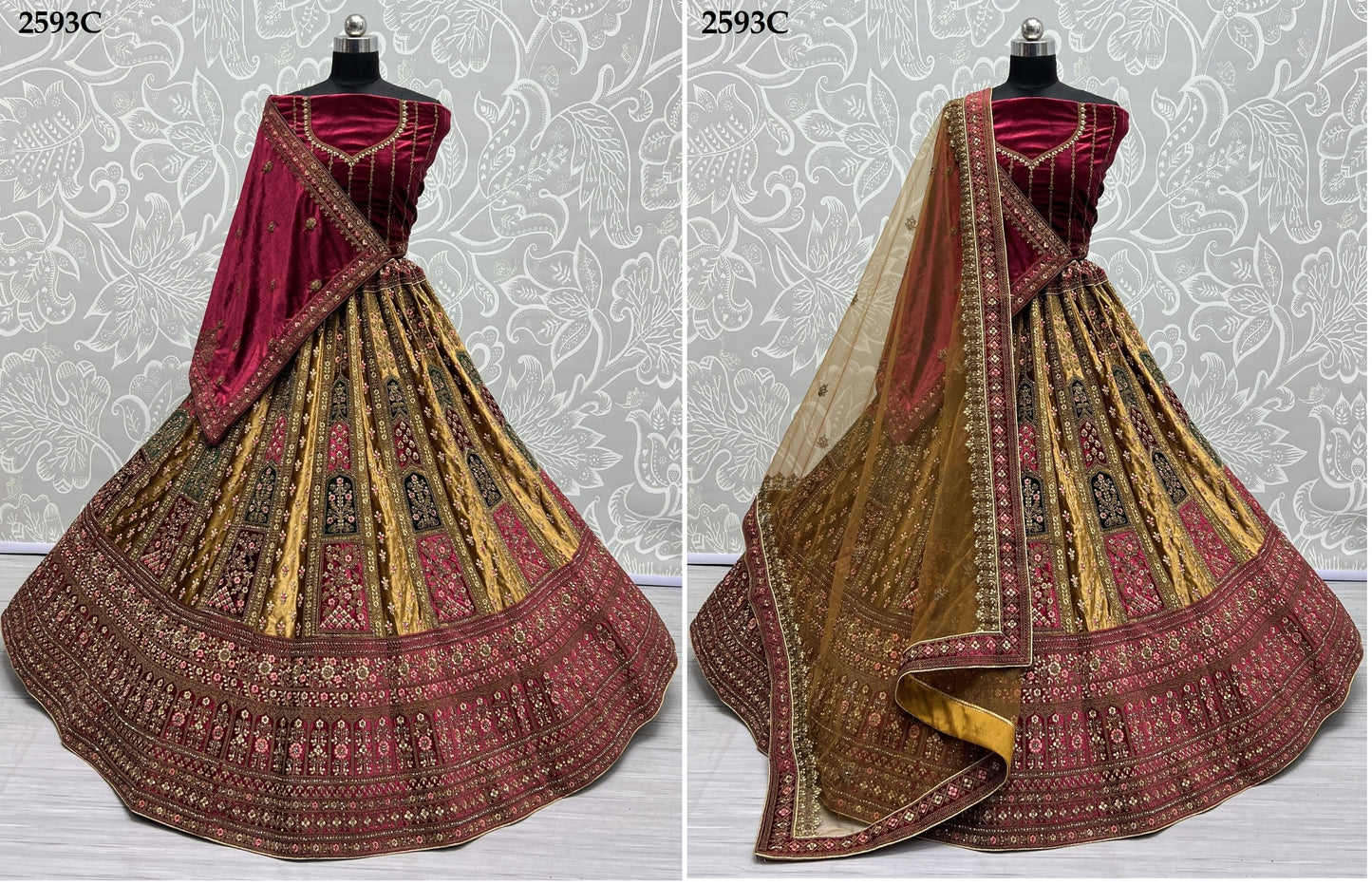 2593C Anjani Art Lehenga Choli