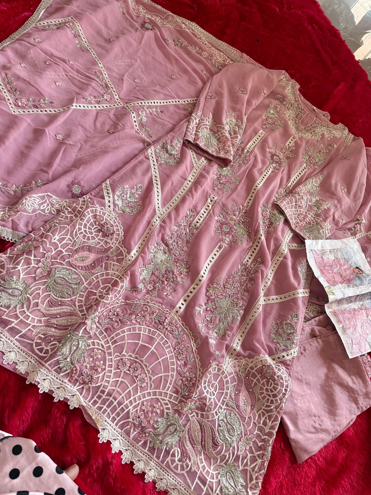 638 Ziaaz Designs Diamond Work Pakistani Salwar Suits