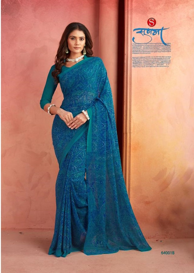 64001B Harmony Sushma Georgette Sarees