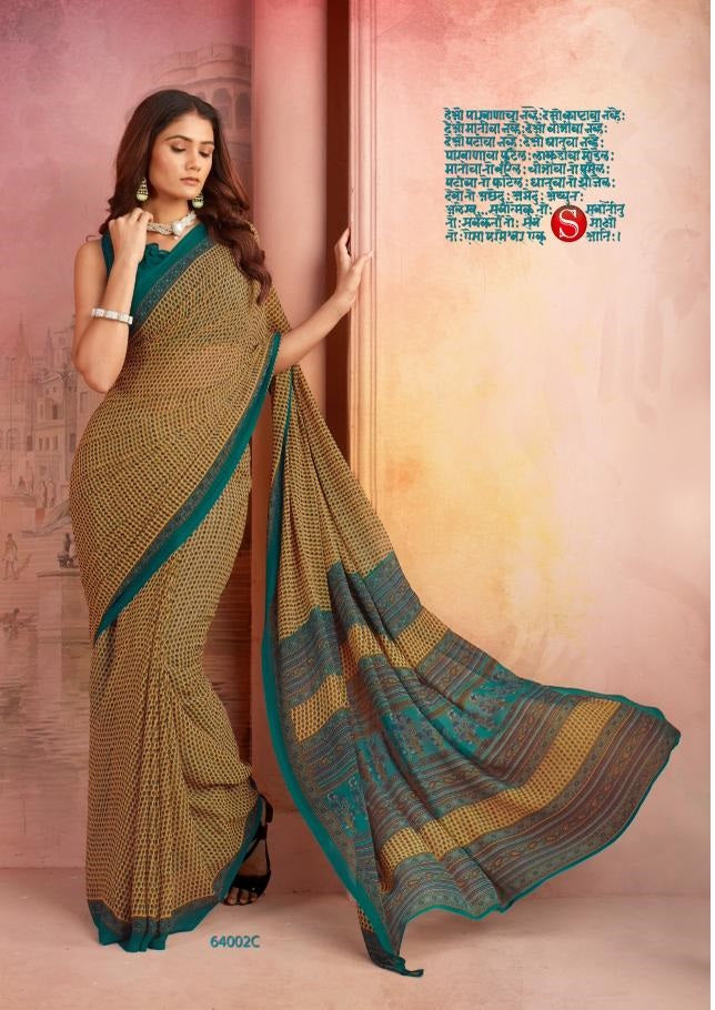64002C Harmony Sushma Georgette Sarees