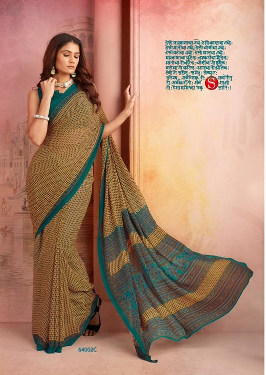 64002C Harmony Sushma Georgette Sarees