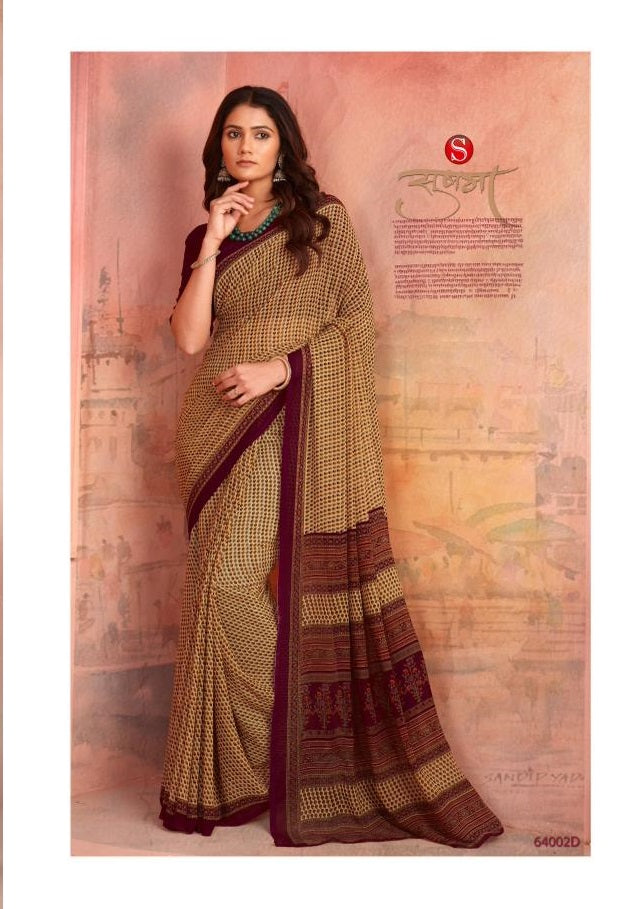 64002D Harmony Sushma Georgette Sarees