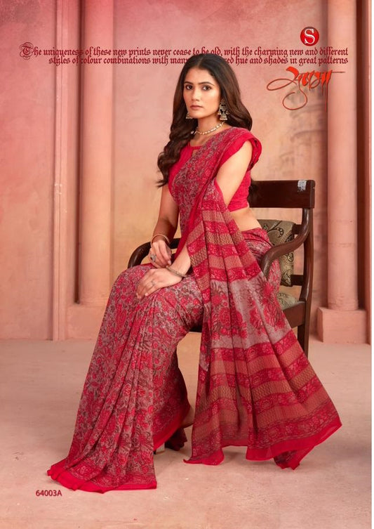64003A Harmony Sushma Georgette Sarees