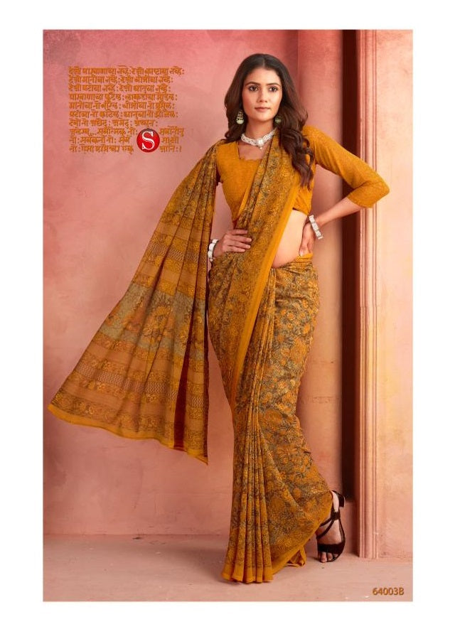 64003B Harmony Sushma Georgette Sarees