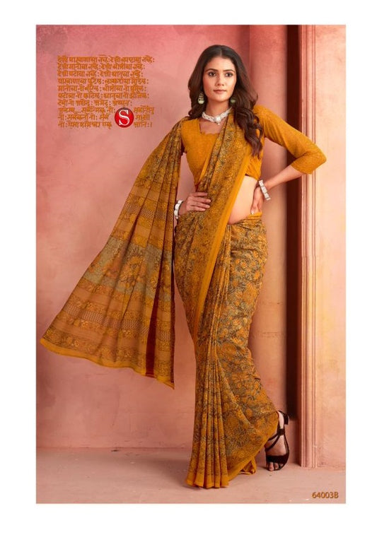 64003B Harmony Sushma Georgette Sarees