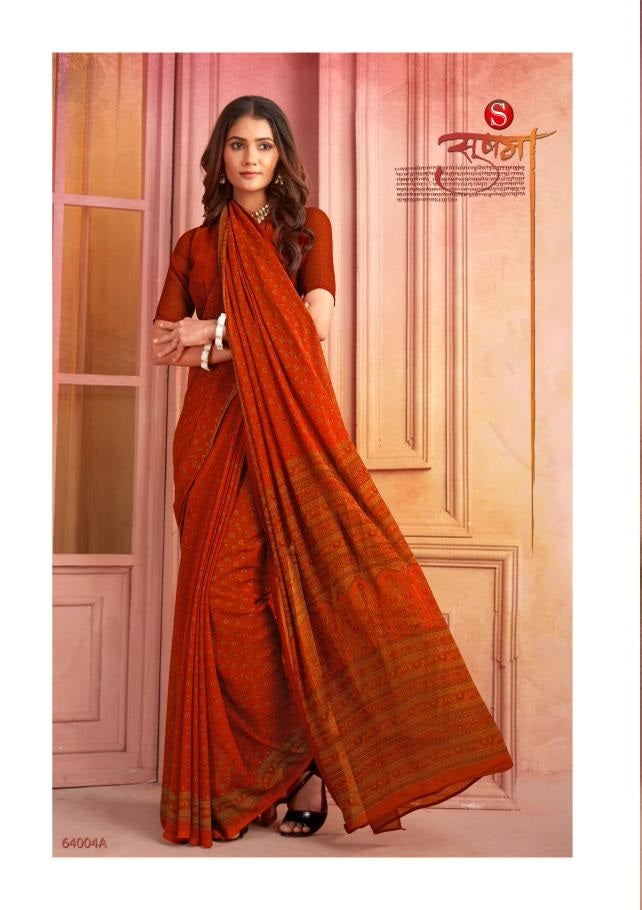 64004A Harmony Sushma Georgette Sarees