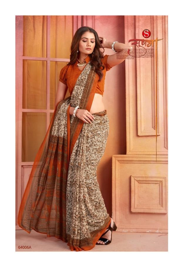 64006A Harmony Sushma Georgette Sarees