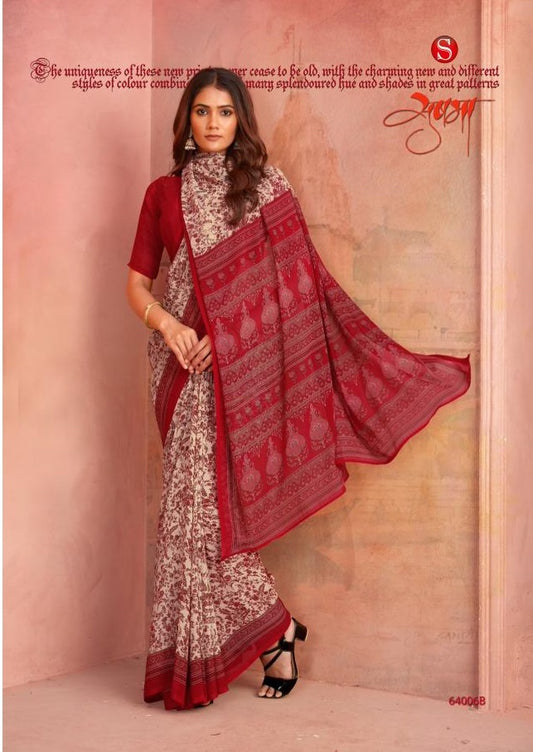 64006B Harmony Sushma Georgette Sarees
