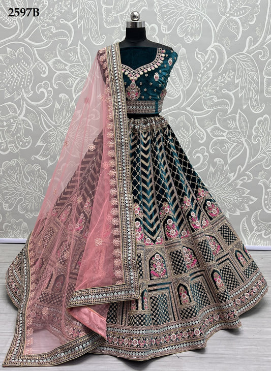 2597B Anjani Art Lehenga Choli