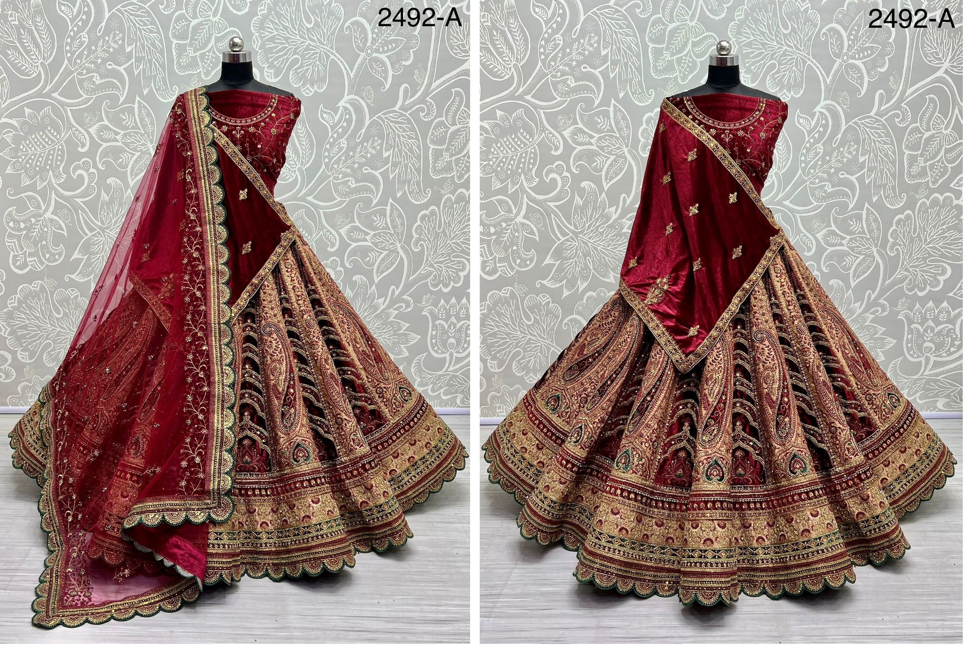 2492-A Anjani Art Lehenga Choli