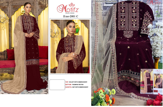 2001C Motifz Pakistani Salwar Suits