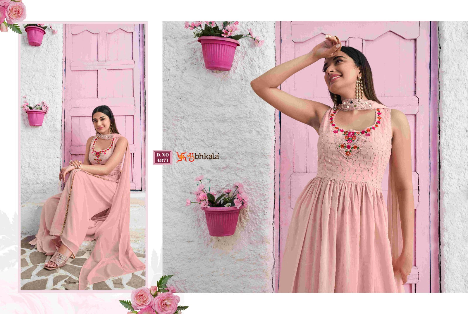 4871 Flory Vol 31 Shubhkala Readymade Suits