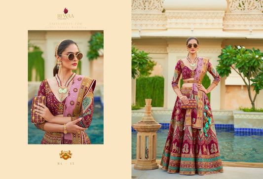 15 Hastkatha Rewaa Readymade Lehenga Choli