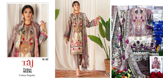 422 Taj Creations Pakistani Salwar Suits