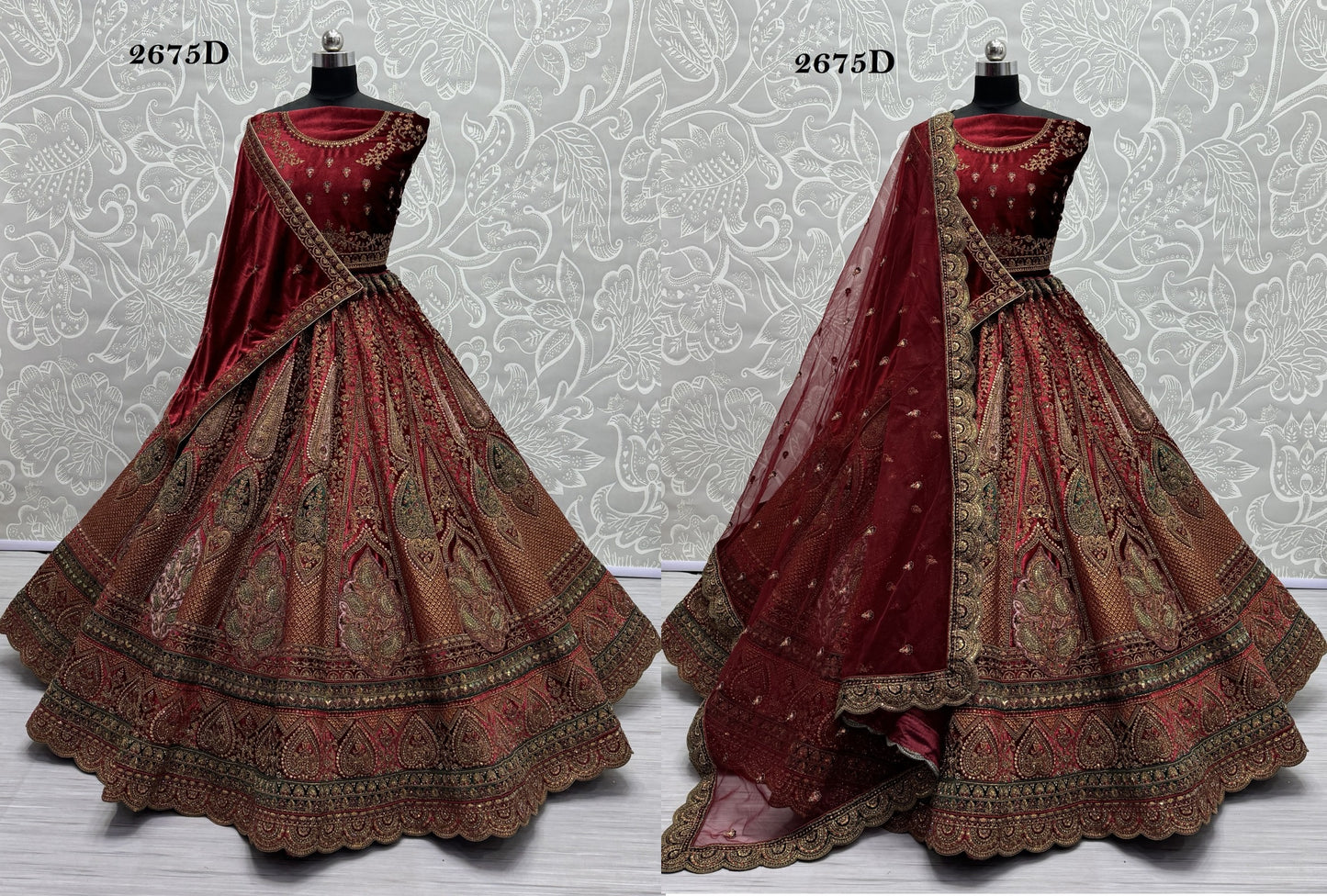 2675D Anjani Art Lehenga Choli