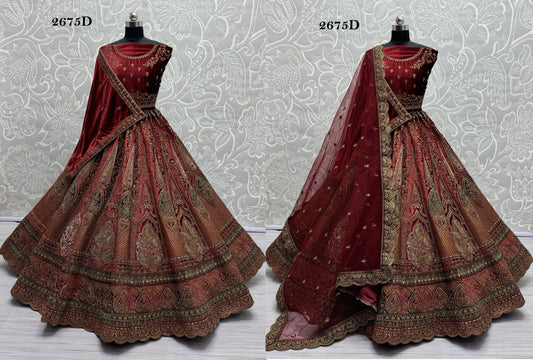 2675D Anjani Art Lehenga Choli
