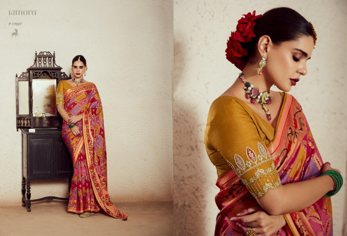 17027 Meera Vol 14 Kimora Sarees