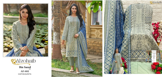 1032 Bin Saeed Nx Al Zohaib Pakistani Salwar Suits