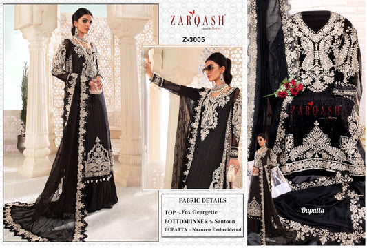 Z-3005 Zarqash Pakistani Salwar Suits