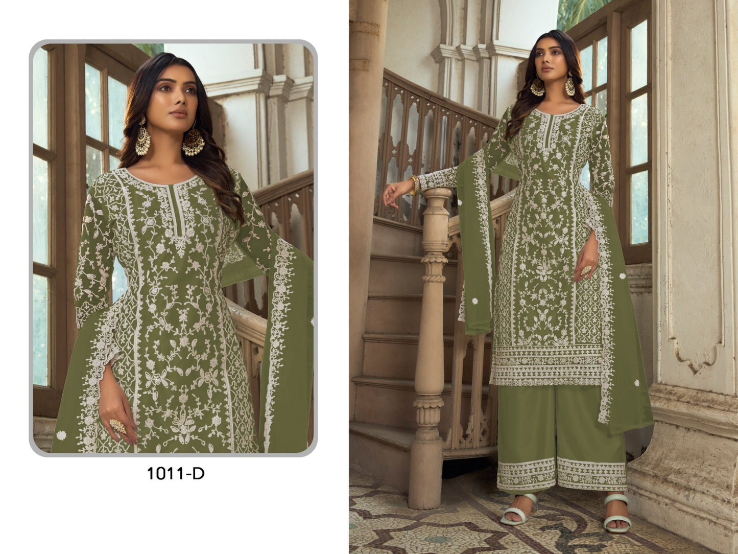 1011 D Khwaab Sabah Unstitched Suits