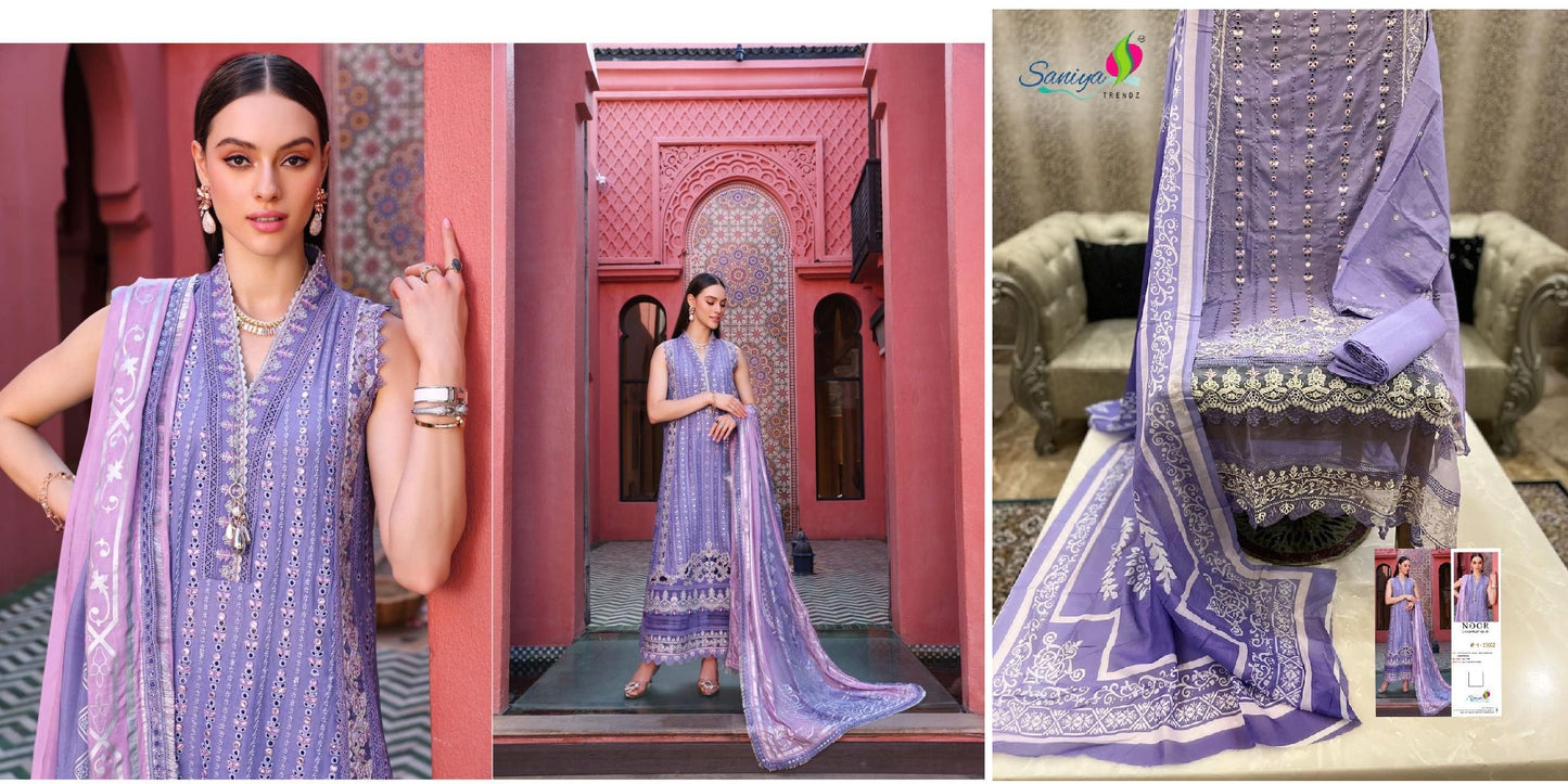 25002 Violet Saniya Trendz Pakistani Salwar Suits