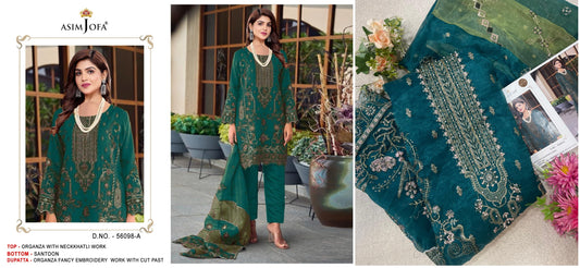 56098A Asim Jofa Pakistani Salwar Suits