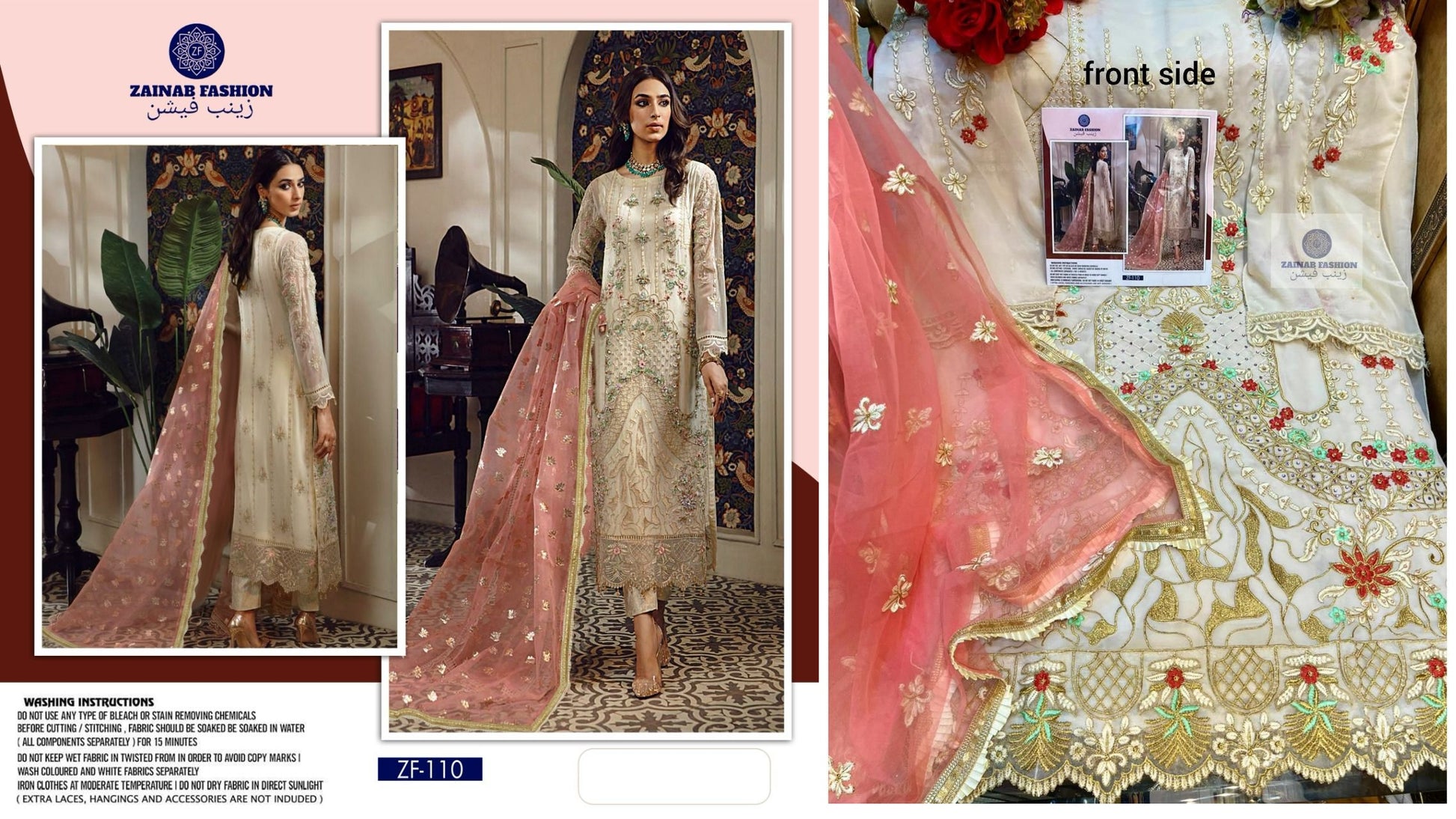 110 Zainab Fashion Pakistani Salwar Suits