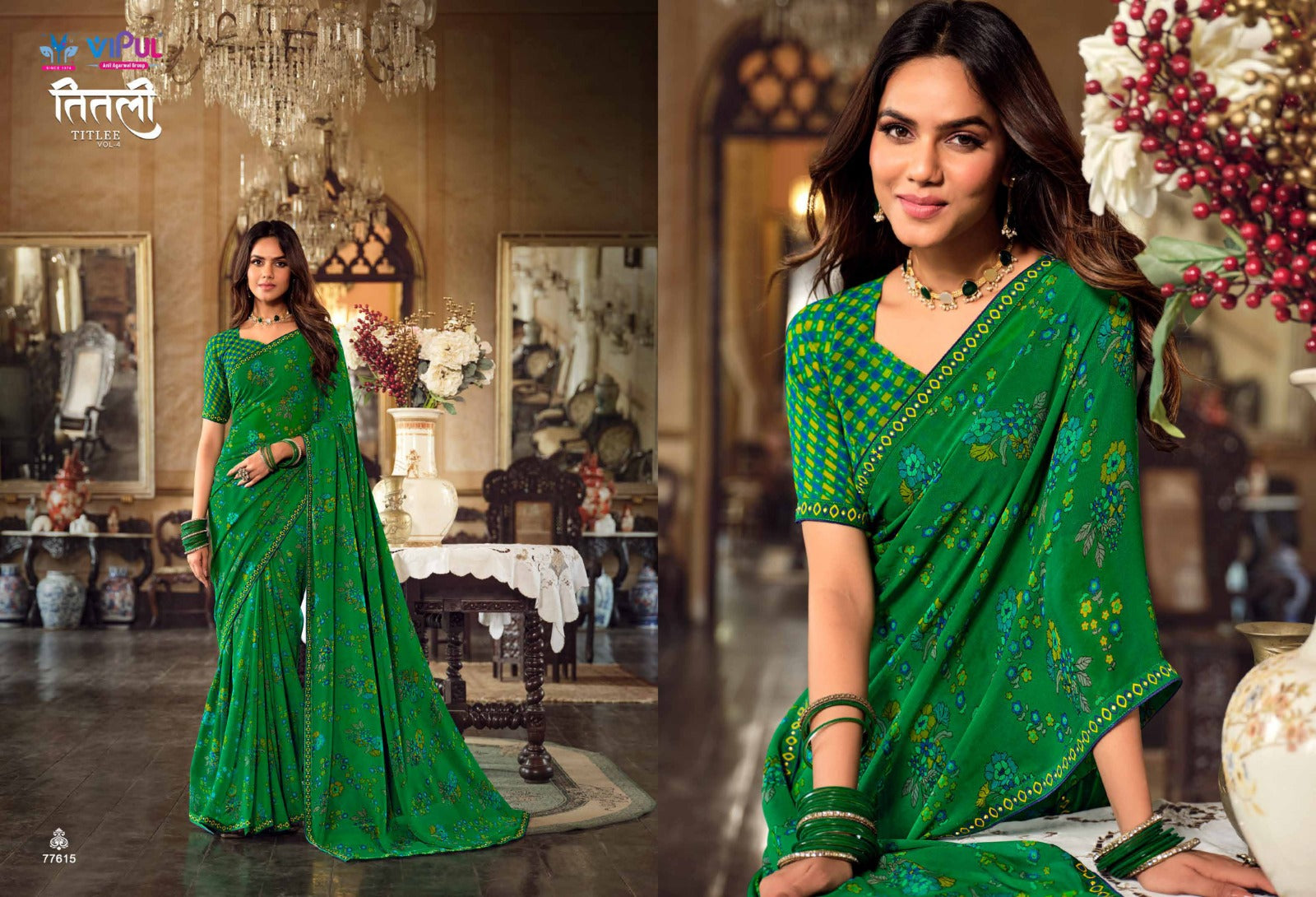 77615 Titlee Vol 4 Vipul Sarees